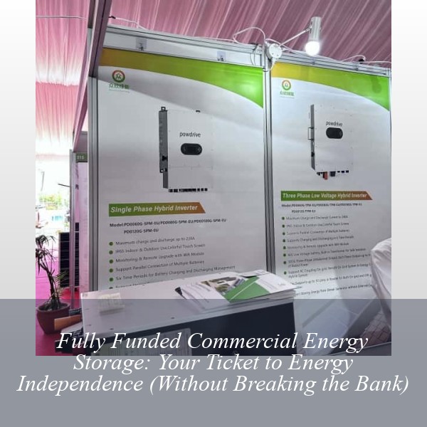 Fully Funded Commercial Energy Storage: Your Ticket to Energy Independence (Without Breaking the Bank)